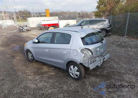 2022 Mitsubishi Mirage Es/Le из США, поврежденный, VIN ML32AUHJXNH002652